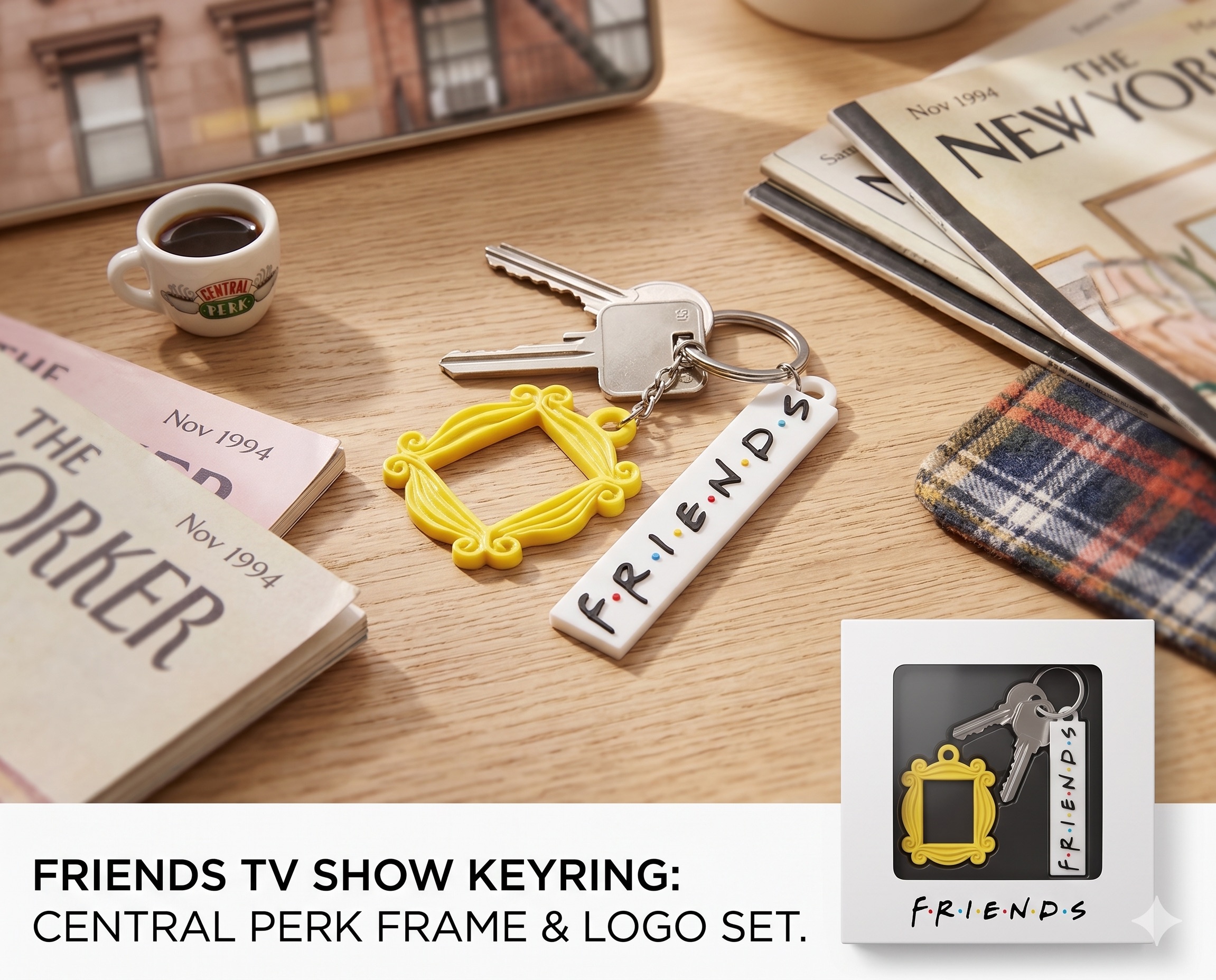Friends Frame Keyring